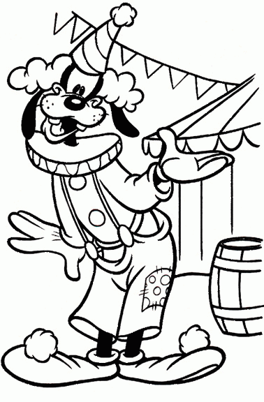 Goofy kolorowanki